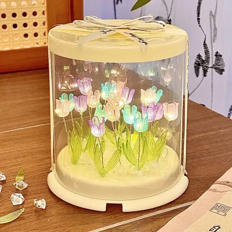 Cylindrical Tulip Lamp