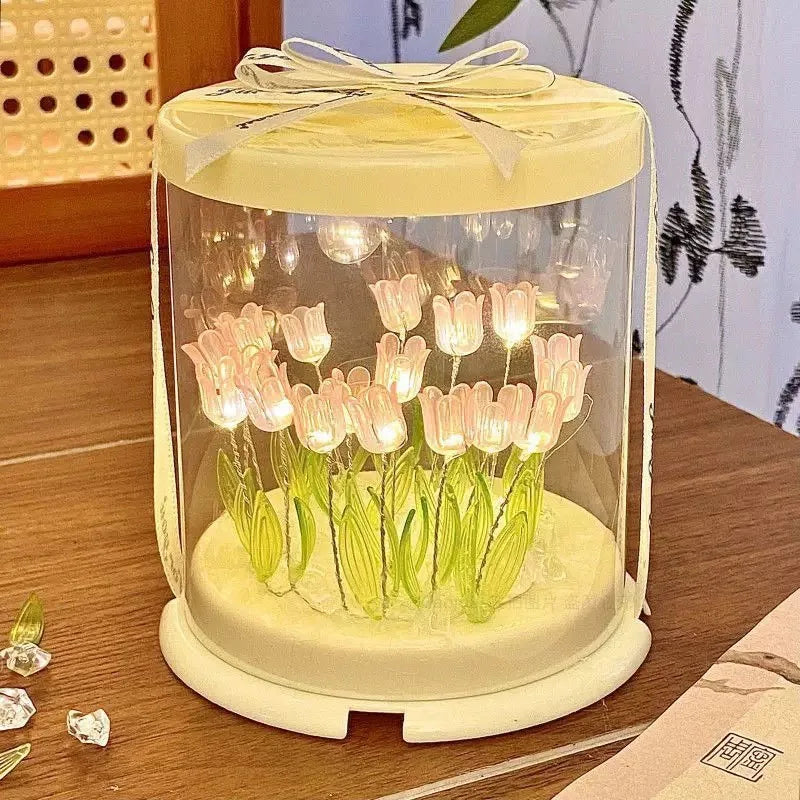 Cylindrical Tulip Lamp