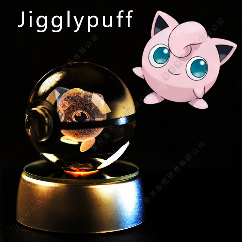Poke-bolas de Cristal 3D
