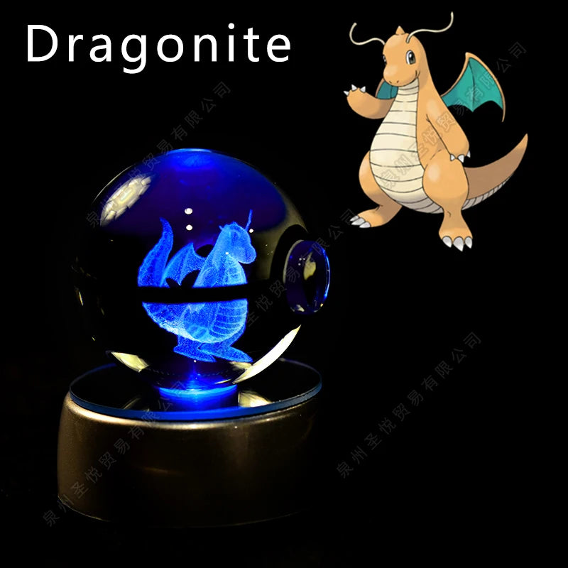 Poke-bolas de Cristal 3D