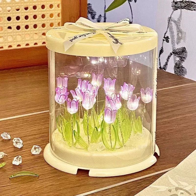 Cylindrical Tulip Lamp