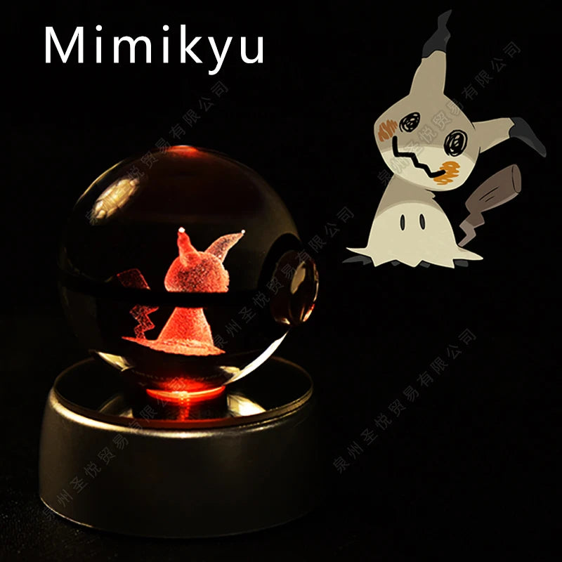 Poke-bolas de Cristal 3D