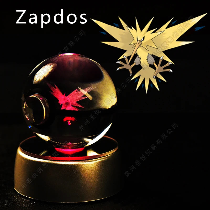 Poke-bolas de Cristal 3D