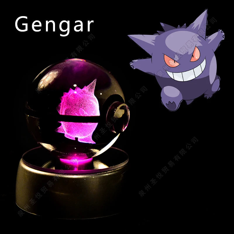 Poke-bolas de Cristal 3D