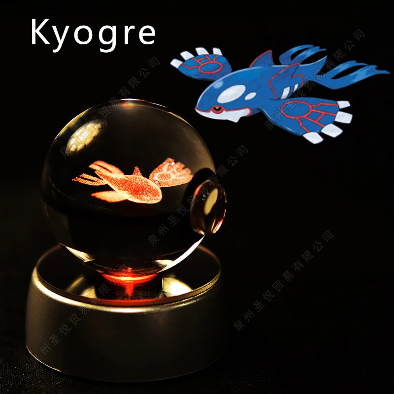 Poke-bolas de Cristal 3D