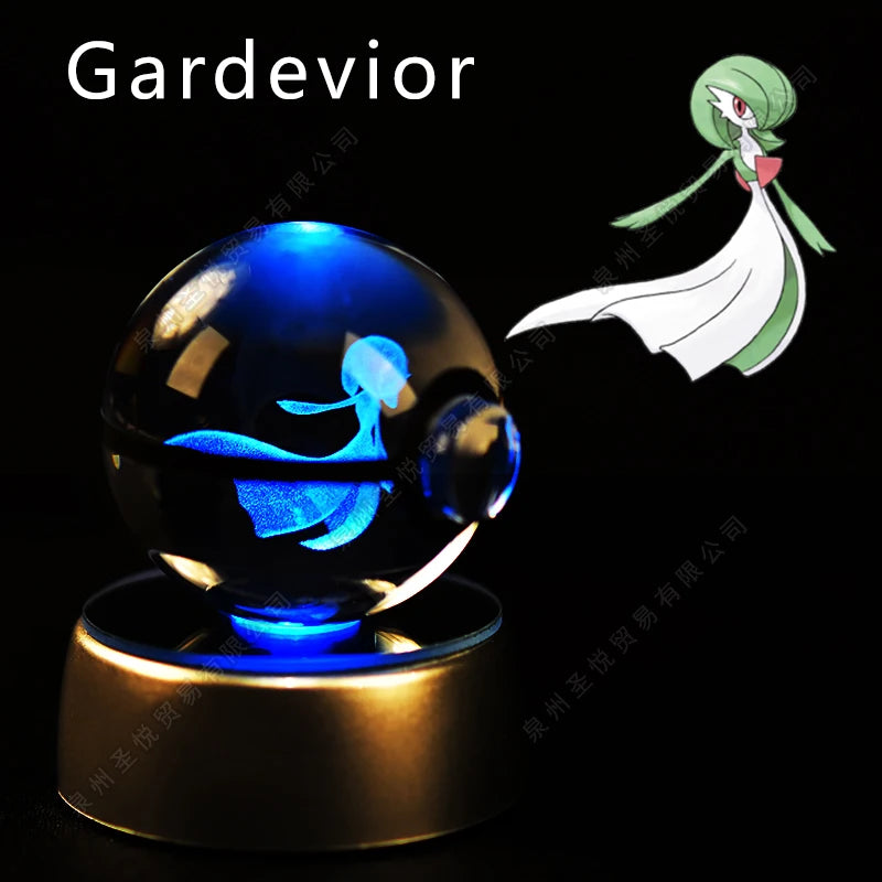 Poke-bolas de Cristal 3D