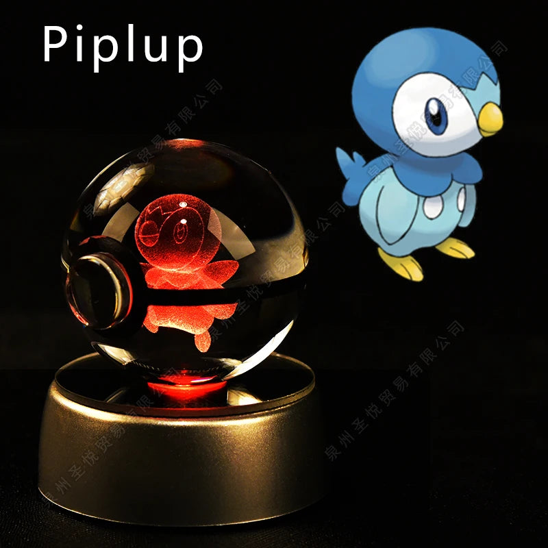 Poke-bolas de Cristal 3D