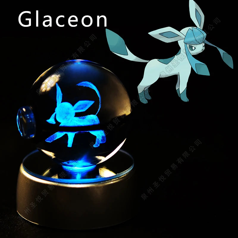 Poke-bolas de Cristal 3D