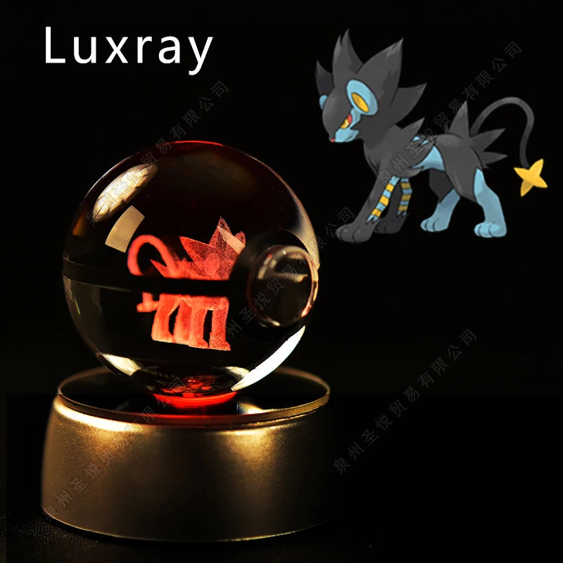 Poke-bolas de Cristal 3D