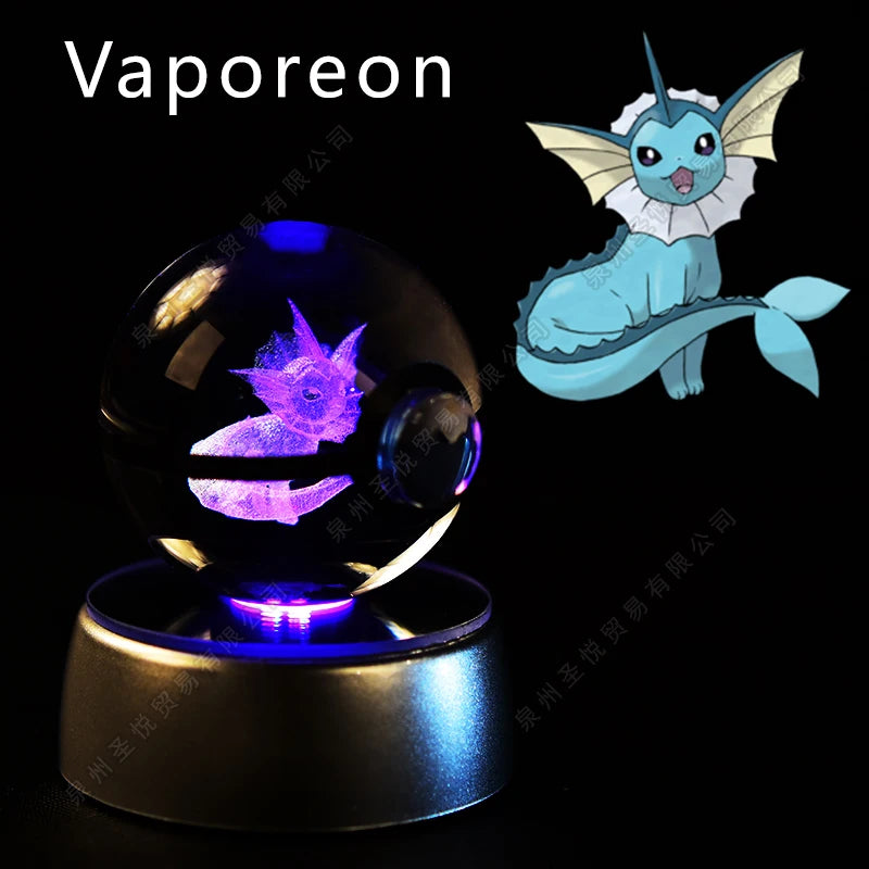 Poke-bolas de Cristal 3D