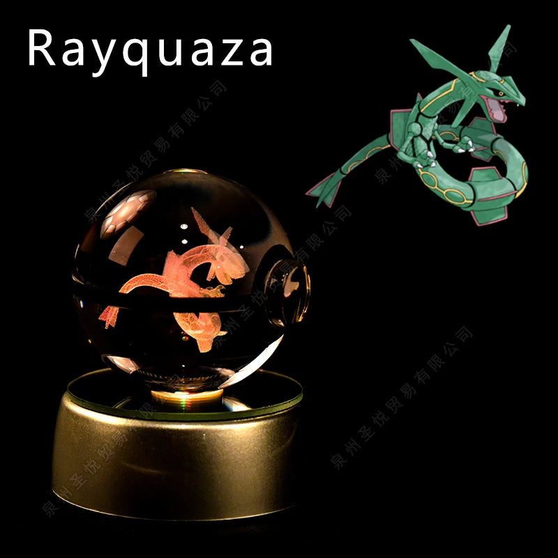 Poke-bolas de Cristal 3D