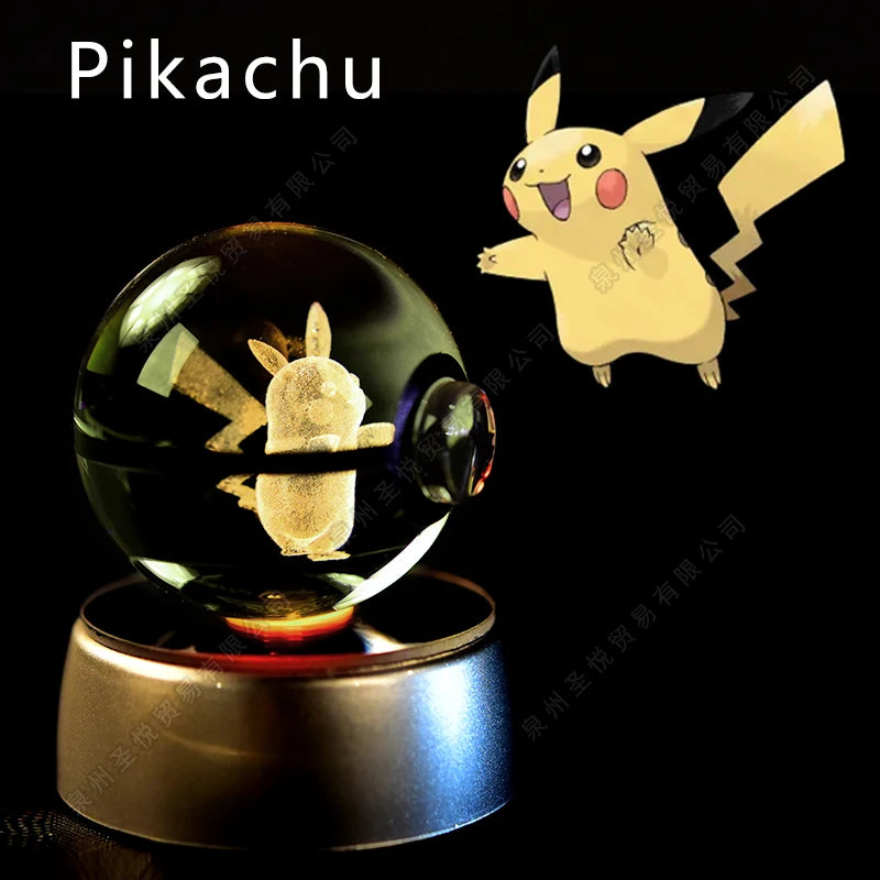 Poke-bolas de Cristal 3D