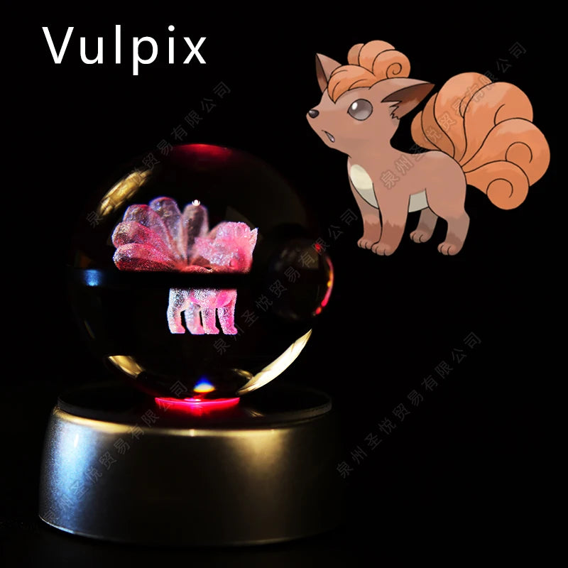 Poke-bolas de Cristal 3D