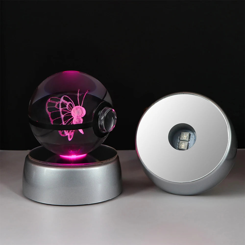 Pokemon Crystal 3D Balls
