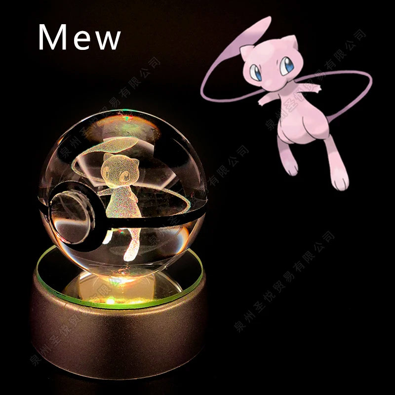 Poke-bolas de Cristal 3D