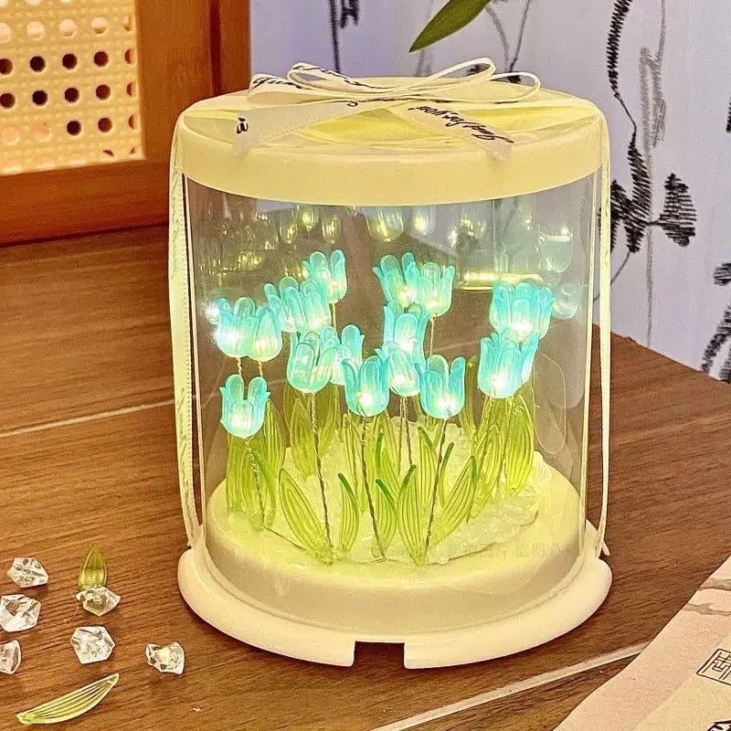 Cylindrical Tulip Lamp