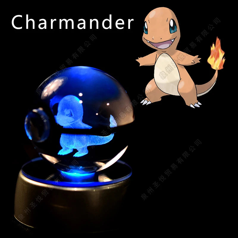 Poke-bolas de Cristal 3D