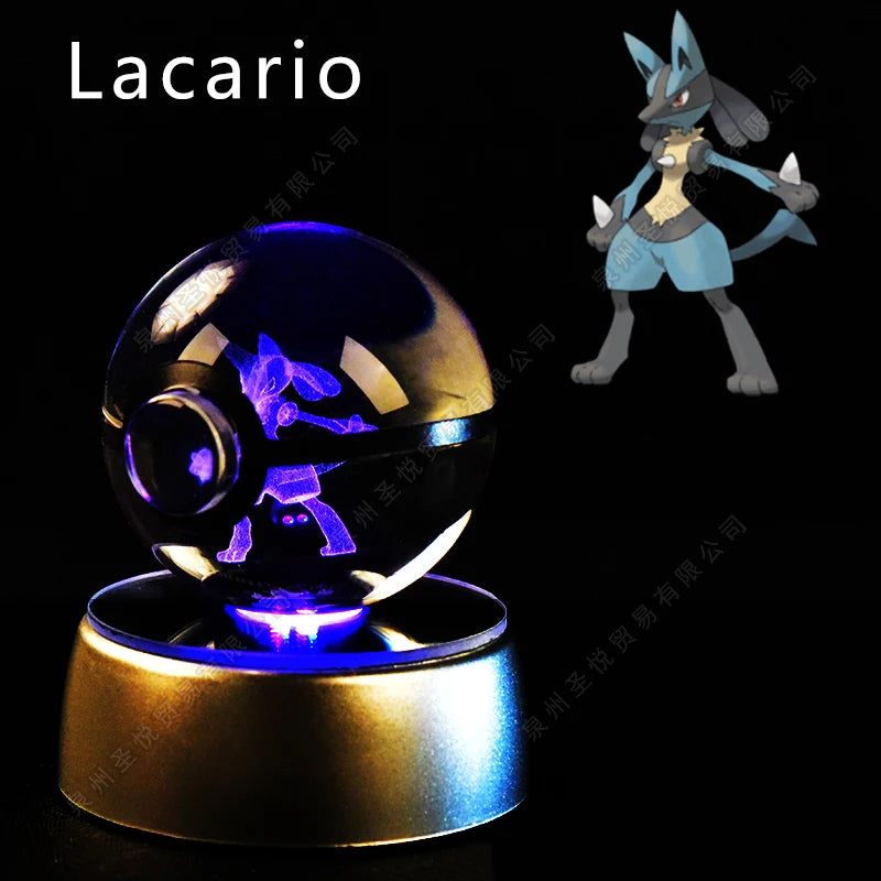 Poke-bolas de Cristal 3D