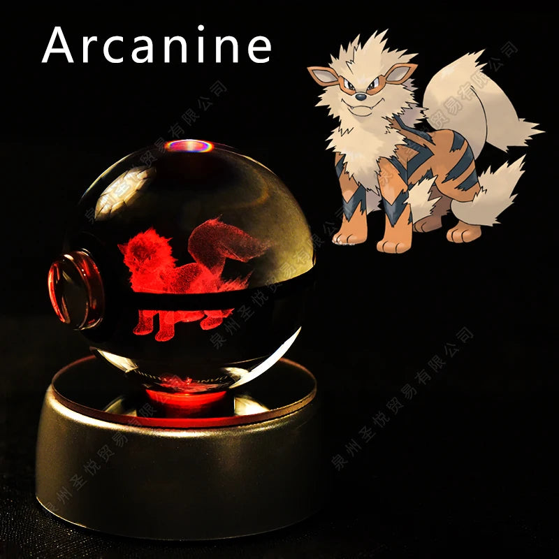 Poke-bolas de Cristal 3D