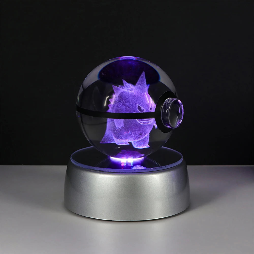 Pokemon Crystal 3D Balls