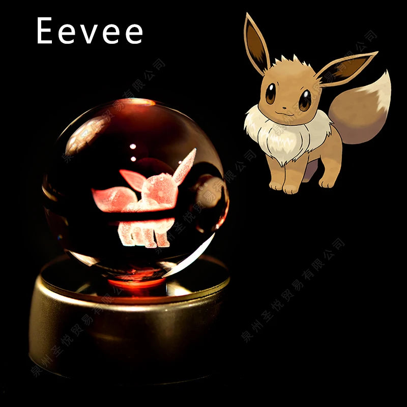 Poke-bolas de Cristal 3D