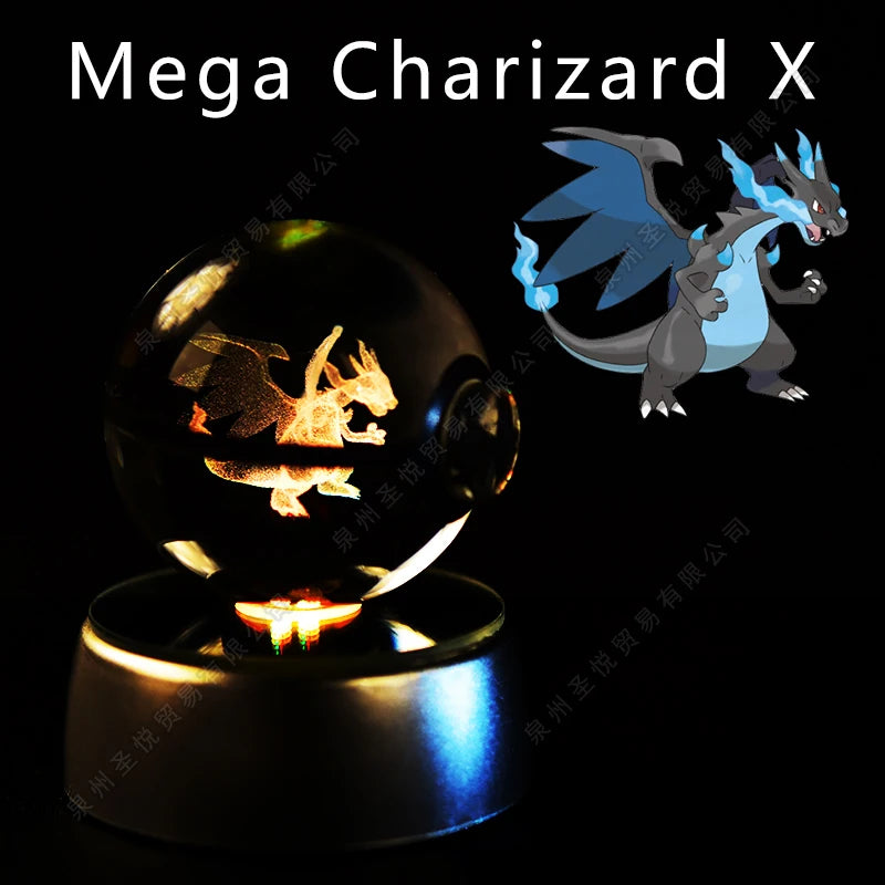 Poke-bolas de Cristal 3D