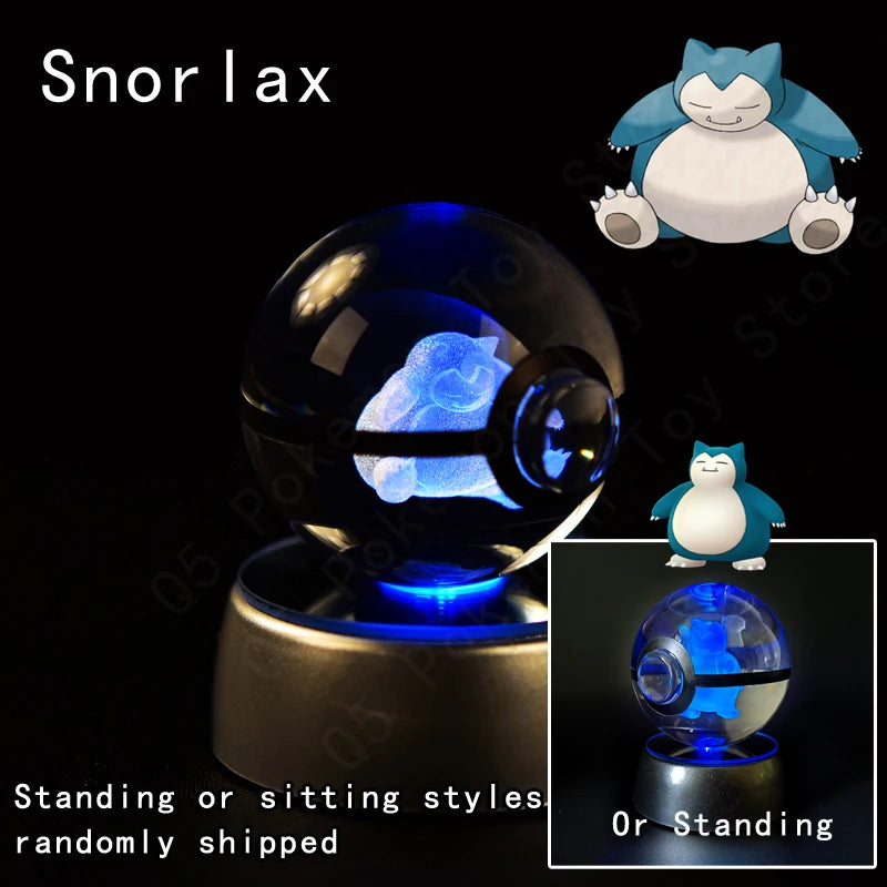Poke-bolas de Cristal 3D