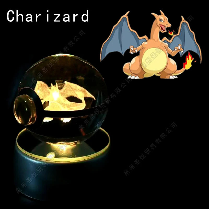 Poke-bolas de Cristal 3D