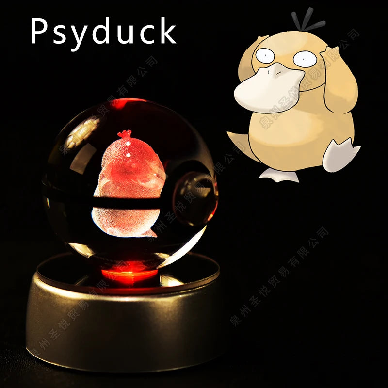 Poke-bolas de Cristal 3D