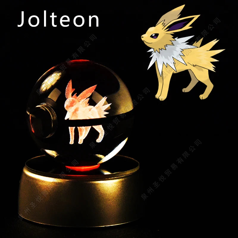 Poke-bolas de Cristal 3D