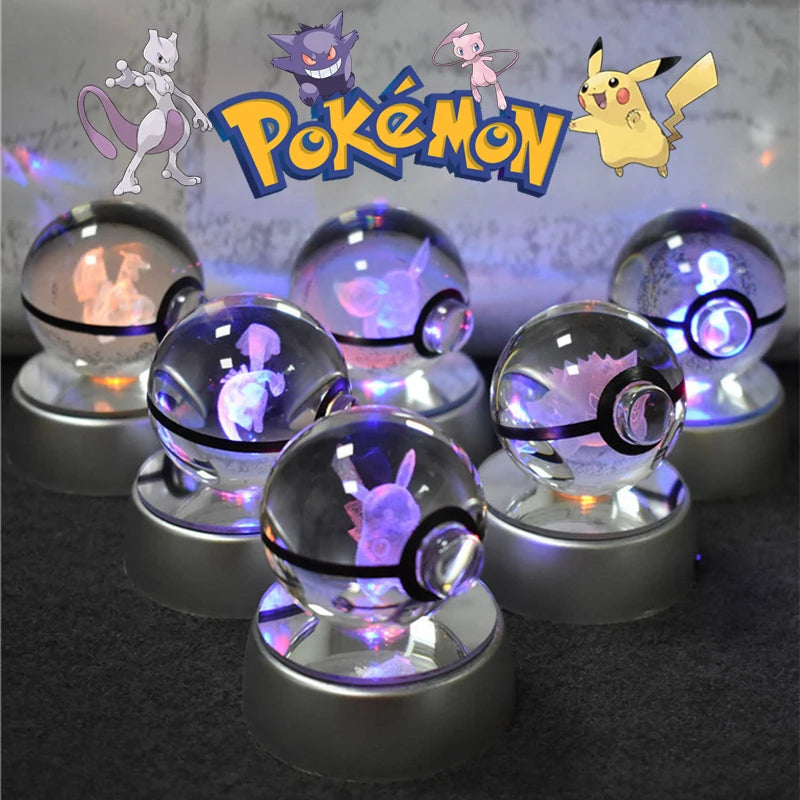 Pokemon Crystal 3D Balls