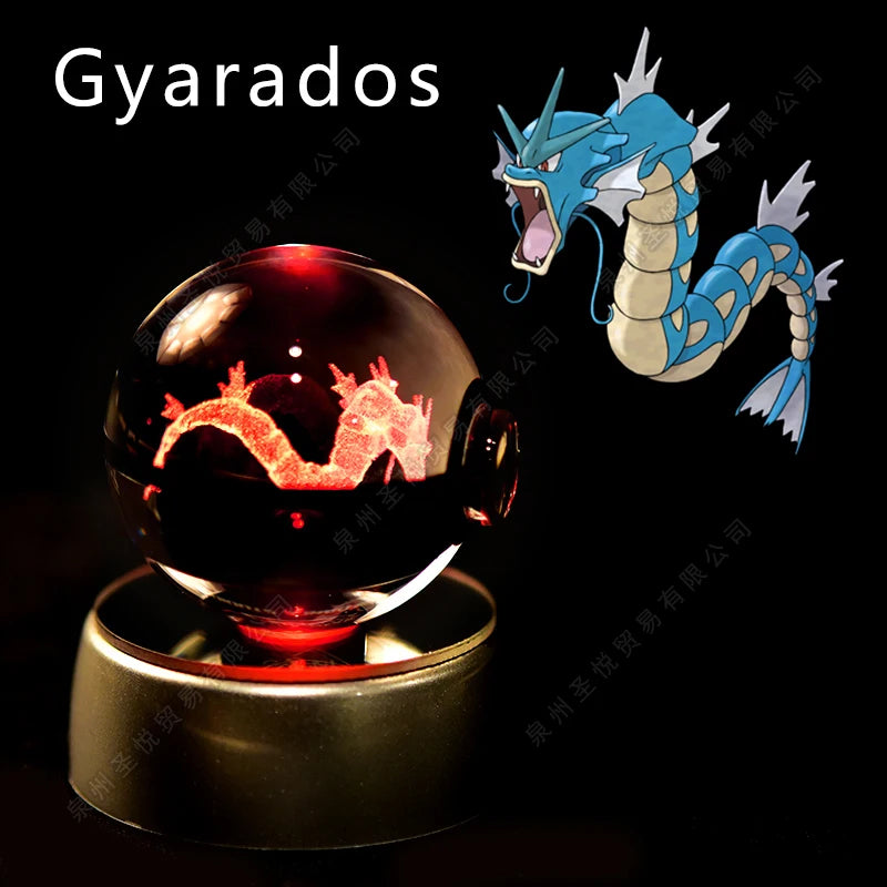 Poke-bolas de Cristal 3D