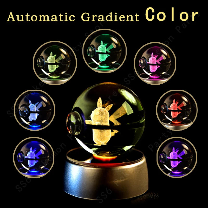 Pokemon Crystal 3D Balls