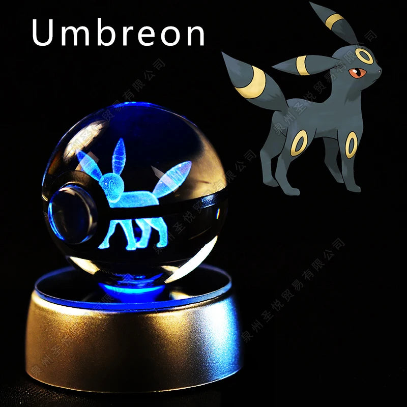 Poke-bolas de Cristal 3D