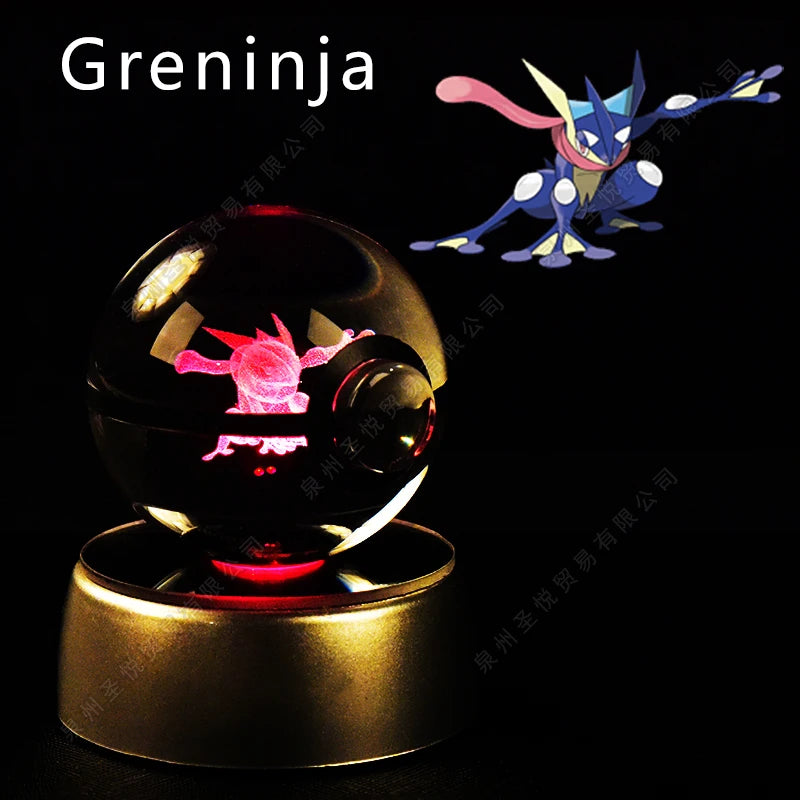 Poke-bolas de Cristal 3D