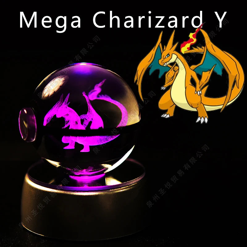 Poke-bolas de Cristal 3D