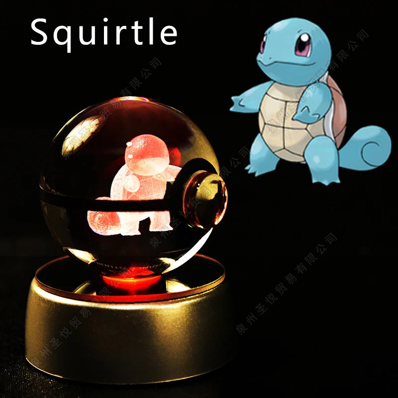 Poke-bolas de Cristal 3D